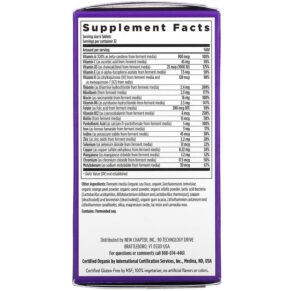 New Chapter Tiny Tabs Multivitamin 192 Vegetarian Tablets 3 New Chapter Tiny Tabs Multivitamin 192 Vegetarian Tablets 727783003621