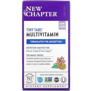New Chapter Tiny Tabs Multivitamin 192 viên 727783003621