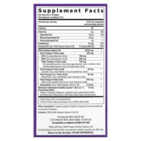 New Chapter Wholemega Fish Oil for Moms 90 Softgels 727783050168