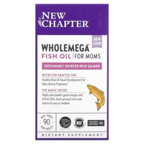 New Chapter Wholemega Fish Oil for Moms 90 viên 727783050168