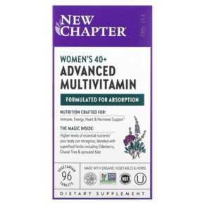 New Chapter Women's 40+ Advanced Multivitamin 96 viên 727783003119
