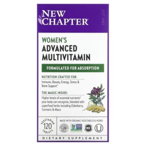 New Chapter Women's Advanced Multivitamin 120 viên 727783003041