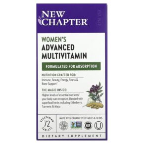 New Chapter Women's Advanced Multivitamin 72 viên 727783003034