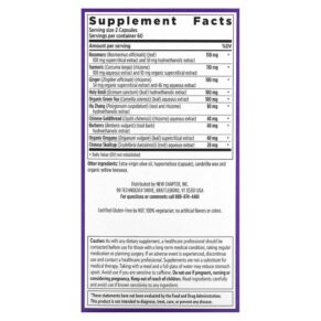 New Chapter Zyflamend 120 Vegetarian Capsules 727783900753