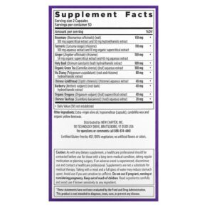 New Chapter Zyflamend 60 Vegetarian Capsules 727783900746