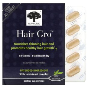 New Nordic US Inc Hair Gro 60 viên 741805747317