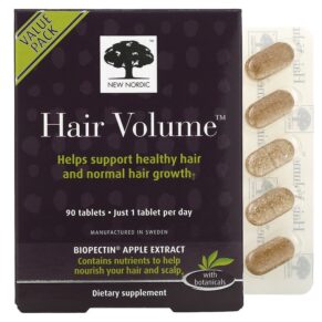 New Nordic US Inc Hair Volume + Botanicals 90 viên 741805747218