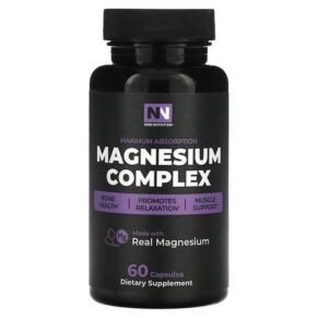Nobi Nutrition Magnesium Complex Maximum Absorption 60 viên 850018274050