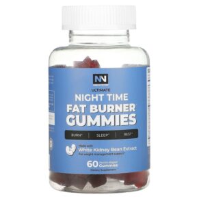 Nobi Nutrition Night Time Fat Burn Raspberry 60 Pectin Based viên 850018274371