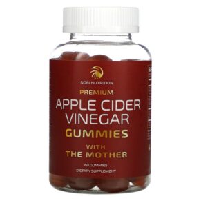 Nobi Nutrition Premium Apple Cider Vinegar + The Mother Apple 60 viên 850018274234