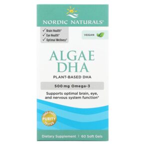Nordic Naturals Algae DHA 60 viên 768990016042