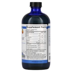 Nordic Naturals Arctic Cod Liver Oil Orange 16 fl oz (473 ml) 768990547867