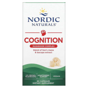 Nordic Naturals Cognition Mushroom Complex 60 viên 768990015700