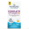 Nordic Naturals Complete Omega-D3 Lemon 565 mg 120 viên 768990027789