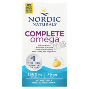 Nordic Naturals Complete Omega Xtra Lemon 1360 mg 60 viên 768990018015