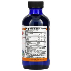 Nordic Naturals DHA Junior Ages 1+ Strawberry 4 fl oz (119 ml) 768990031830