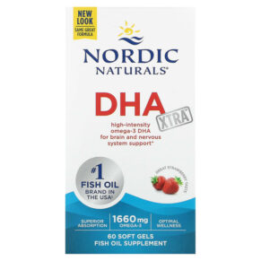 Nordic Naturals DHA Xtra Strawberry 60 viên 768990017452