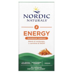 Nordic Naturals Energy Mushroom Complex 60 viên 768990015724