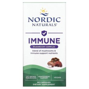 Nordic Naturals Immune Mushroom Complex 60 viên 768990015717