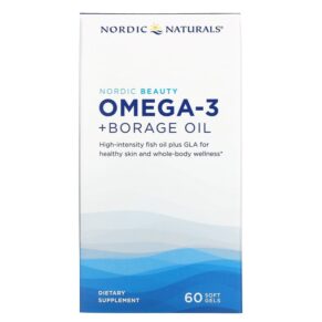 Nordic Naturals Nordic Beauty Omega-3 + Borage Oil 60 viên 768990016677