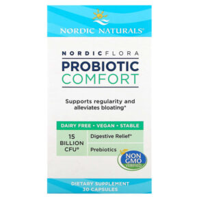 Nordic Naturals Nordic Flora Probiotic Comfort 15 Billion CFU 30 viên 768990016769