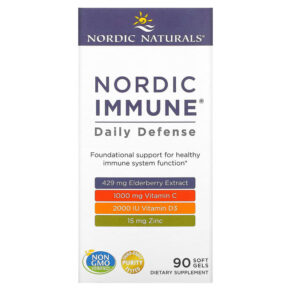 Nordic Naturals Nordic Immune Daily Defense 90 viên 768990015113