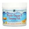 Nordic Naturals Nordic Omega-3 Gummy Fish Tangerine Treats 124 mg 30 Gummy Fish 768990301407