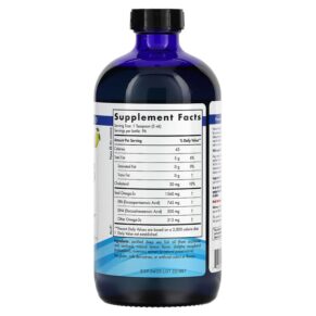 Nordic Naturals Omega-3 Lemon 1.560 mg 16 fl oz (473 ml) 768990027642