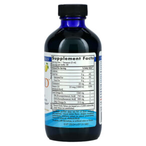 Nordic Naturals Omega-3D Lemon 8 fl oz (237 ml) 768990027659