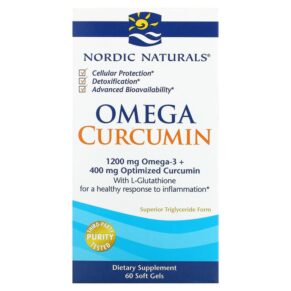 Nordic Naturals Omega Curcumin 1.200 mg 60 viên 768990018756