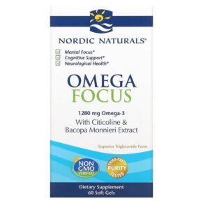 Nordic Naturals Omega Focus 1.280 mg 60 viên 768990018732