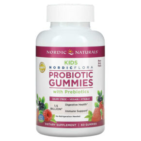 Nordic Naturals Probiotic Kids Merry Berry Punch 60 viên 768990301704