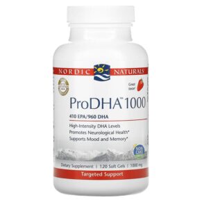 Nordic Naturals ProDHA 1000 Strawberry 1000 mg 120 viên 768990017469