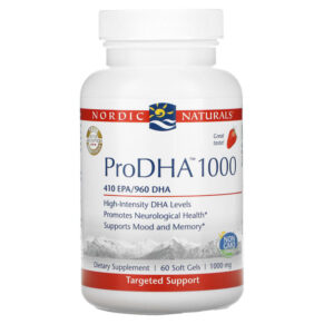 Nordic Naturals ProDHA 1000 Strawberry 1.000 mg 60 viên 768990500893
