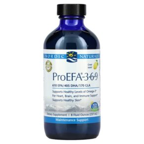 Nordic Naturals ProEFA - 3-6-9 Lemon 8 fl oz (237 ml) 768990040924