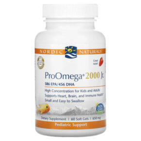 Nordic Naturals ProOmega 2000 Jr. Strawberry 650 mg 60 viên 768990071256
