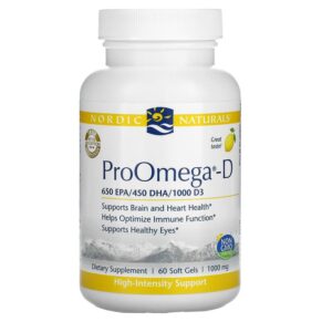 Nordic Naturals ProOmega-D Lemon 1.000 mg 60 viên 768990121241
