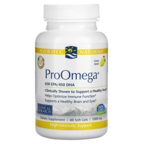 Nordic Naturals ProOmega Lemon 1.000 mg 60 viên 768990121203