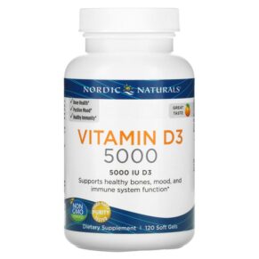 Nordic Naturals Vitamin D3 5000 Orange 5.000 IU 120 viên 768990015038