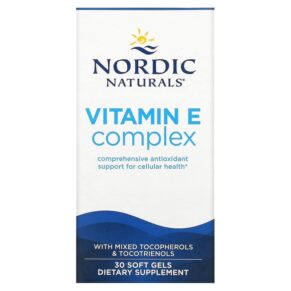 Nordic Naturals Vitamin E Complex 30 viên 768990015328