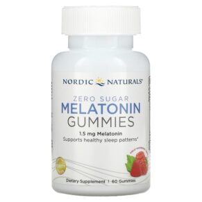 Nordic Naturals Zero Sugar Melatonin Raspberry 1.5 mg 60 viên 768990301889
