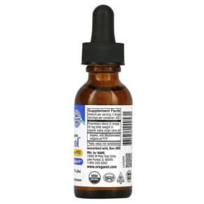 North American Herb & Spice Co. Oreganol Oil of Wild Oregano 1 fl oz (30 ml) 335824000531
