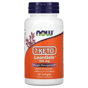NOW Foods 7-Keto LeanGels 100 mg 60 viên 733739030221