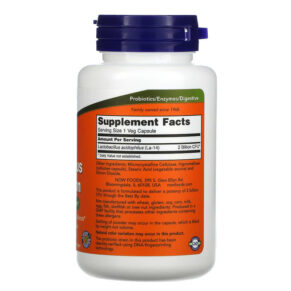 NOW Foods Acidophilus Two Billion 100 Veg Capsules 3 NOW Foods Acidophilus Two Billion 100 Veg Capsules 733739029058