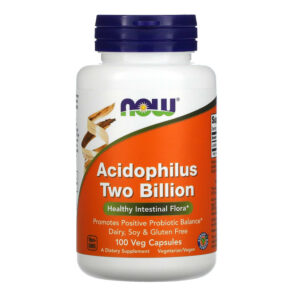 NOW Foods Acidophilus Two Billion 100 viên 733739029058