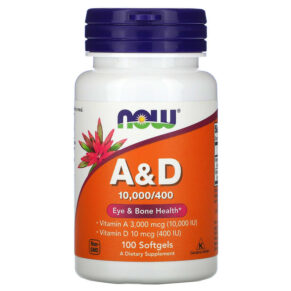 NOW Foods A&D 100 viên 733739003508