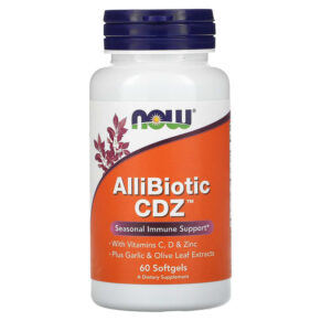NOW Foods AlliBiotic CDZ Seasonal Immune Support 60 viên 733739018182