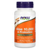 NOW Foods Aloe 10.000 & Probiotics 60 viên 733739030290
