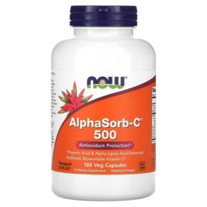 NOW Foods AlphaSorb-C 500 180 viên 733739007179