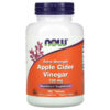NOW Foods Apple Cider Vinegar Extra Strength 750 mg 180 viên 733739033765